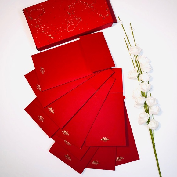 ✨ HERMÈS 2023 year of Rabbit red packet Envelopes - Picture 9 of 16